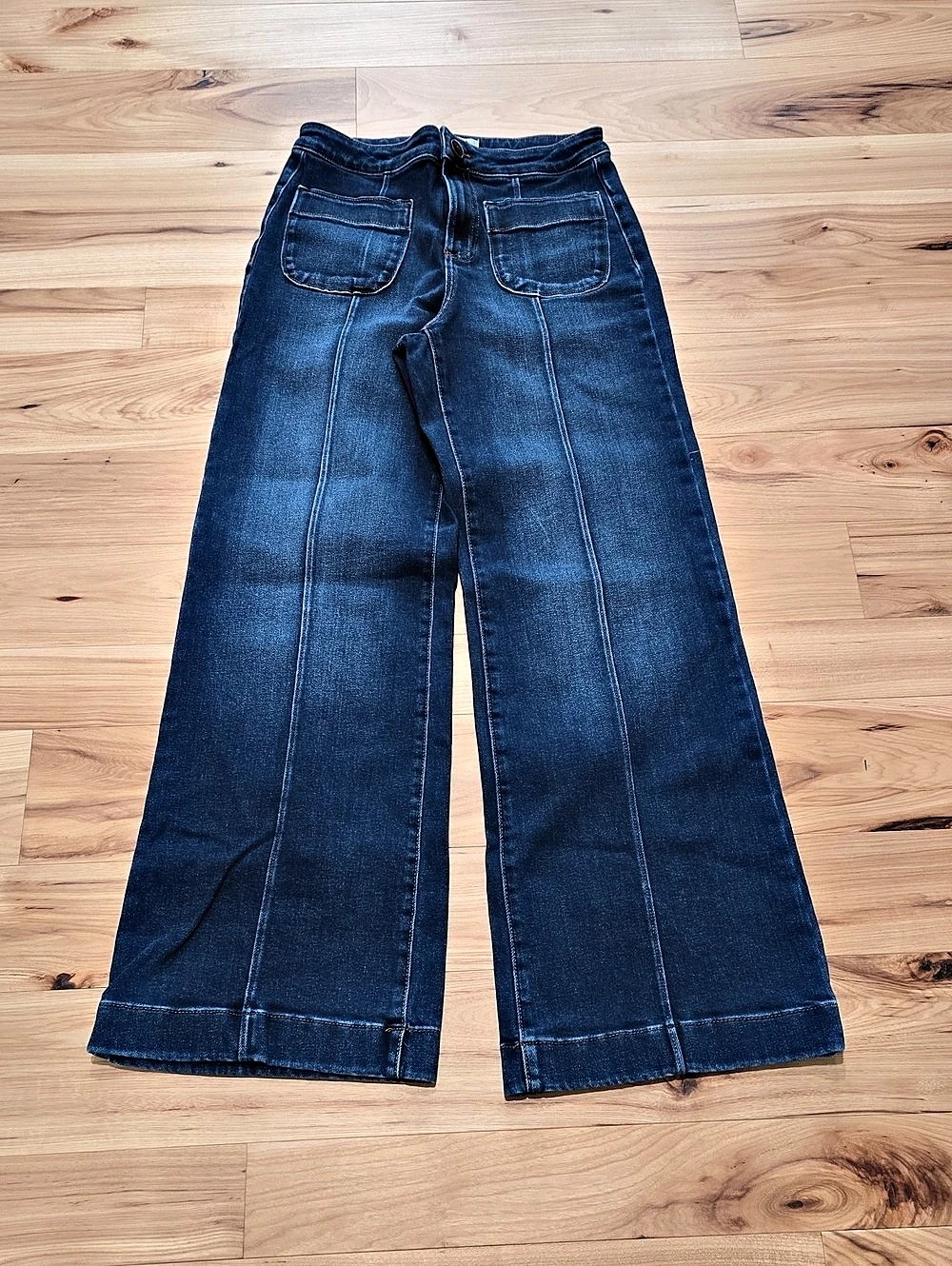 Lauren Conrad Wide Leg Jeans in Blue Like New Size 6